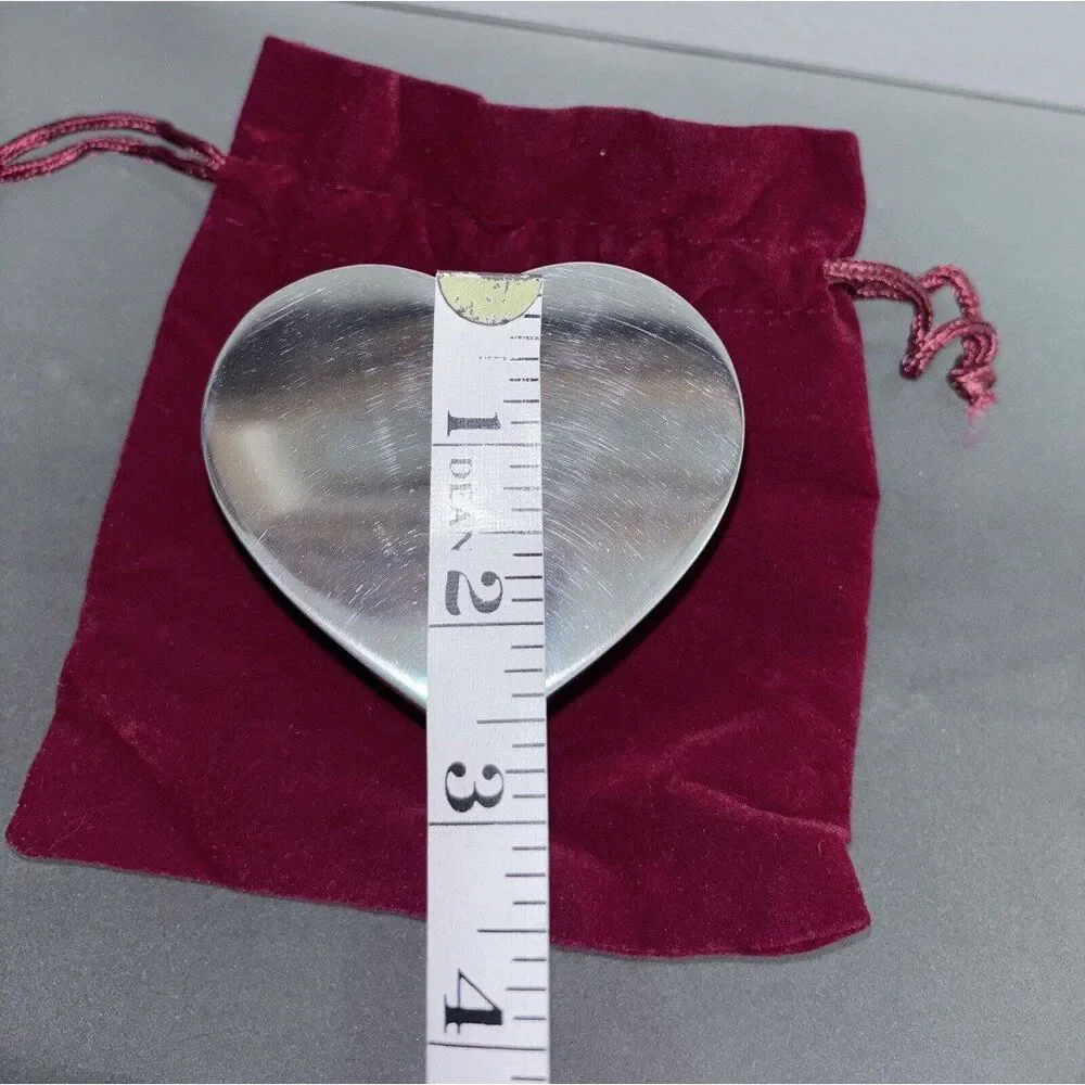 Pottery Barn Silver Plated Heart Box
